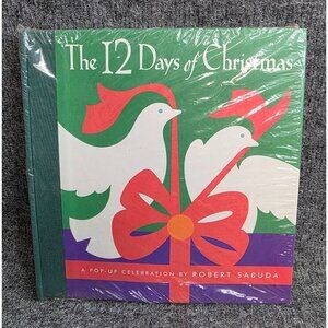 Vtg 1996 The 12 Days Of Christmas Pop Up Book By Robert Sabuda Hardcover